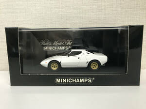 【１円スタート】1/43 ミニチャンプス ランチア ストラトス 1974 白 Lancia Stratos 1974 Whhite 430 125025 MINICHAMPS ZH