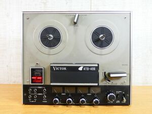 (RS-8) Victor ビクター 4TD-406 オープンリールデッキ オーディオ機器 ※通電OK ジャンク@120(8)