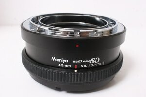 ★中古品★Mamiya・マミヤ RB67用 オートエクステンションチューブ No.1 45mm 中間リング！