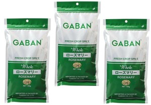 ローズマリー ホール 100g×3袋 GABAN スパイス ハーブ 香辛料 業務用 まんねんろう ギャバン 調味料 乾燥 高品質