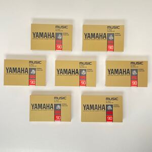 未開封 YAMAHA ヤマハ music NORMAL(LH) 両面90分 カセットテープ ノーマルポジション NORMAL POSITION 7点まとめ 1スタ 1円スタート 