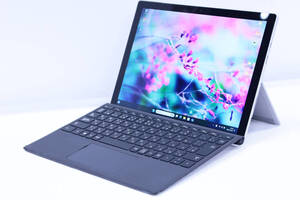 1円～ バッテリー良 キーボード付 Windows11 省電力モデル 2in1 Surface Pro 5 m3-7Y30 4G SSD128G 12.3型PixelSense 顔認証 DtoDリカバリ