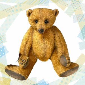 【保管品】 テディベア 海外作家（Bosco）Teddybears of Witney 限定 Jerome Maillot France 43cm ヴィンテージ ぬいぐるみ A51308RZZ