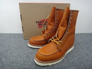 PRK024)RED WING SHOES/レッドウィング/877/9/クラシックワーク/MOC－TOE/オロレガシー/27.0ｃｍ/未使用/