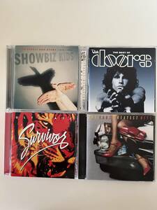 【CD】【ROCK ベスト盤 4枚まとめて】STEELY DAN, DOORS, SURVIVOR, CARS / CD ４枚セット