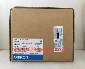 新品 未使用 オムロン OMRON NJ501-1520 CPU ユニット モジュール【６ヶ月保証】