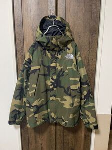 定価49,680円 即決 限定品 THE NORTH FACE MOUNTAIN JACKET NP15105 GORE-TEX ノースフェイス 迷彩 ゴアテックス マウンテンジャケット L