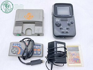 2406601950　●NEC PC Engine GT PI-TG-6 PCエンジン CORE GRAFX Ⅱ 倉庫番WORLD ゲーム機 中古