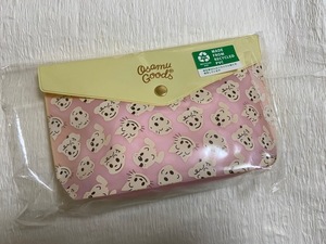 ◆新品　オサムグッズ　原田治　ポーチ　ピンク　ペンケースや小物入れにも　Osamu Goods