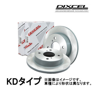 DIXCEL KD type ブレーキローター フロント エブリー DA17V 15/2～ KD3714025S