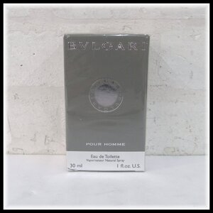 C111T【本物保証】 BVLGARI ブルガリ プールオム オードトワレ EDT 30ml 未開封品