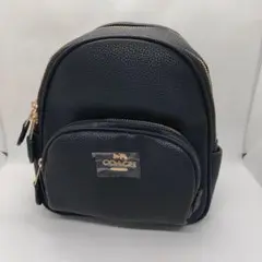 [新品未使用]COACH コーチ バックパックミニリュックブラック