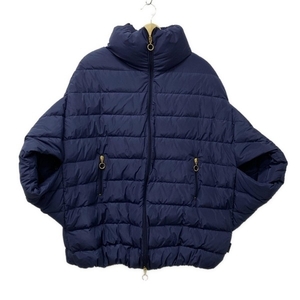 モンクレール MONCLER ダウンジャケット サイズ0 XS ORLEANS(オルレアン) ネイビー レディース 変形袖/ジップアップ/冬 ジャケット