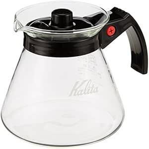 カリタ Kalita 注ぎやすい コーヒー サーバー 保温 102用 耐熱ガラス 2~4人用 500ml 電子レンジ 食洗器 対応