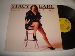 【12inch】STACY EARL「love me all up」1991U.S.A盤　