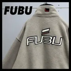 ビッグシルエット　FUBU フブ　ヒップホップ　フルジップ　ボアジャケット