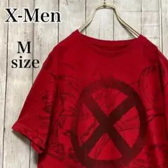 マーベル X-メン キャラクター ムービー Tシャツ ユニセックス レッド 古着