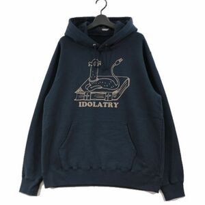 UNDERCOVER アンダーカバー 23AW HOODIE GRACE IDOLATRY パーカー 4 ネイビー