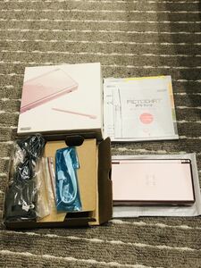 ニンテンドーDS lite メタリックロゼ ほぼ 未使用 おまけつき 送料無料