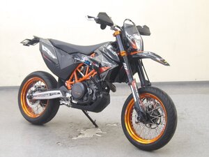 KTM 690SMC R【動画有】ローン可 土曜日現車確認可 要予約 モタード ビッグシングル 2015年モデル 車体