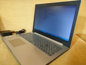 ★【美品】Lenovo Ideapad 33D-15IKB 第７世代 Core i7-7500U 2.70GHZ 4GB ストレージ無し 電源アダプター付き 現状品★