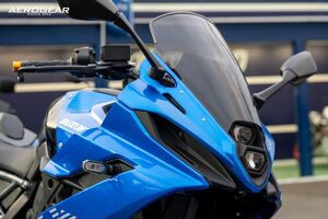 AERO GEARエアロギア　スズキＧＳＸ－８Ｒ専用　エアロロングスクリーン　スモーク　ＡＧ－８Ｒ０２