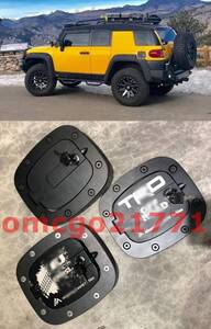 ◆FJ◆トヨタ FJ クルーザー FJ Cruiser 07-20 ューエルリッドパネル/給油口のフタ ロック付き アルミニウム 3色選択可能 1P