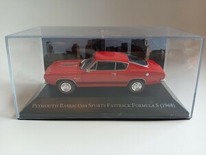 DeA デアゴ 隔週刊アメリカンカーコレクション 1/43 No.24 プリムス バラクーダ フォーミュラS PLYMOUTH BARRACUDA FORMULA S (1968) 車2