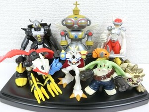 デジモンアドベンチャー フィギュアセット オメガモン インペリアルドラモン ガルゴモン ブラックウォーグレイモン シルフィーモンなど