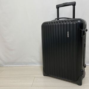 美品　 RIMOWA リモワ SALSA サルサ　35L 2輪　マットブラック　 キャリーケース スーツケース　TSAロック　