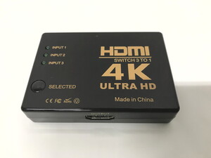 FUZ 【ジャンク品】 メーカー不明 HDMIセレクター ※一部端子動作不良 〈096-241220-YS-2-FUZ〉