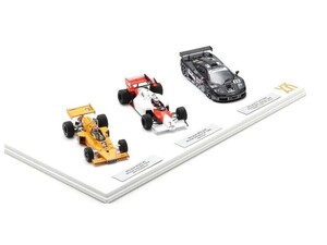 △【スパーク】 1/43 マクラーレントリプルクラウン　M16C No.3 MP4-2 No.7 F1 GTR No.59 ウィナー 24H [SP529]★未開封新品！