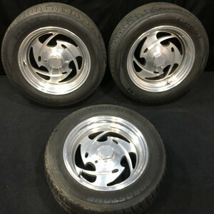 T86　BOYDS　ボイド　ホイール　夏タイヤ　3本セット　225/55R16 NEXEN ROADSTONE CP661 6.5J 送料無料