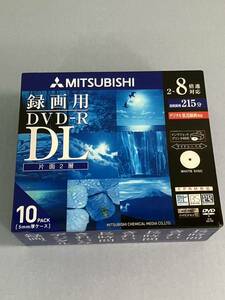 未開封◎MITSUBISHI 録画用DVD-R DL 10枚セット 片面2層 215分 VHR21HDSP10 / CPRM対応