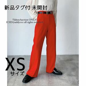 新品タグ付 未開封 PAGEBOY クラシックスラックス2 レッド XS レディース パンツ センタープレス 赤 レッド 2022 今季 新作 完売 即決