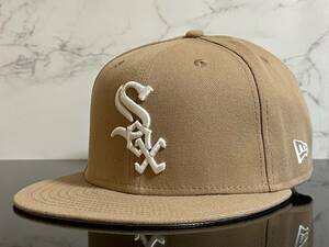 【未使用品】936KA★NEW ERAニューエラ 59FIFTY×MLB シカゴ ホワイトソックス Chicago White Sox コラボ キャップ《Size 7 1/4・57.7㎝》