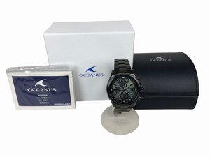 CASIO / カシオ OCEANUS オシアナス OCW-T4000BA-1A3JF クォーツ ソーラー電波 メンズ 文字盤グレー