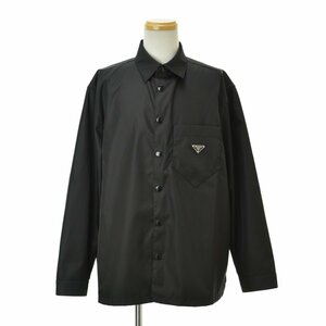 PRADA / プラダ23AW SC514 S202 1WQ8 RE-NYLON ロゴプレート コーチナイロンジャケット