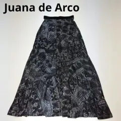 Juana de Arco ホォアナ デ アルコ フレア 総柄 ロングスカート