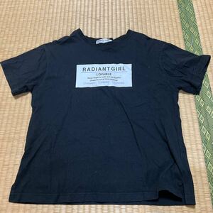 シンプルノンブランド　Tシャツ　ブラック