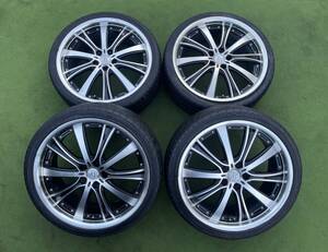 ◆希少！ANHELO KLEITOS アネーロ クレイトス ◆20x8.5J+45/PCD:114.3/5穴◆4本.245/35ZR20.セルシオ/クラウン/マークX/アルファード/等に 