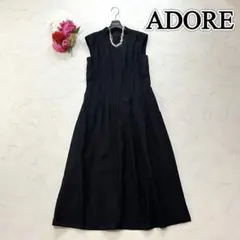 ADORE アドーア　シアーボイルワンピース　36