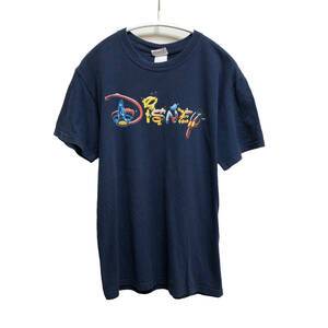 【980円スタート】USA 古着 半袖 Tシャツ Disney ネイビー 紺 ユースXL ディズニー ファンタジア ディズニーランド 古着卸 激安 BA1277