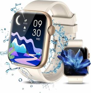 スマートウォッチ Phone対応 Onefun スマートウォッチ Bluetooth5.3通話機能付き Smart Watch 1.85インチ大画面 メッセージ通知 100多種運