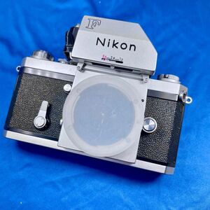 【希少】 Nikon F ニコン 714万台 フォトミックファインダー シャッター動作確認済み 一眼レフ ボディ フィルムカメラ