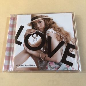 西野カナ 1CD「LOVE one.」