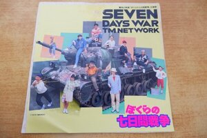 EPd-9000 TM NETWORK / SEVEN DAYS WAR