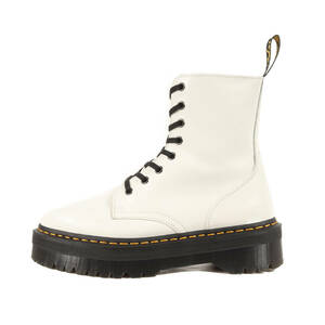 美品 Dr.Martens ドクターマーチン サイズ:US9(27.0cm) JADON AW006 SK 05 V インサイドジップ 厚底 8ホール ブーツ ベーシック ホワイト