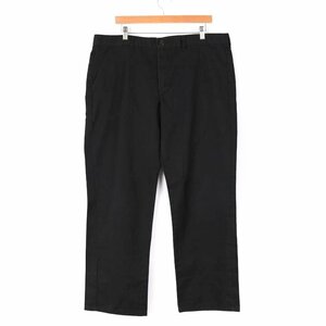 ディッキーズ ワークパンツ ペインターパンツ ワンポイントロゴ アメリカ古着 メンズ 38×30サイズ ブラック Dickies