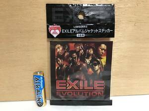 レア 非売品 限定 EXILE エグザイル アルバムジャケット ステッカー 未開封 グッズ シール 